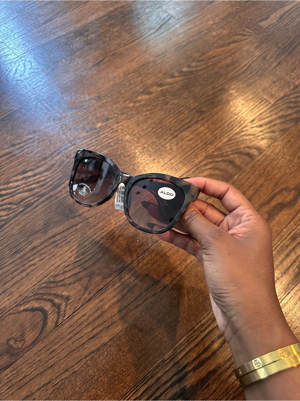 Aldo Gray Tortoiseshell Frame Fashion Shades